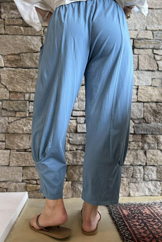 Jo Jo Quirky Classic Barrel Pant Denim